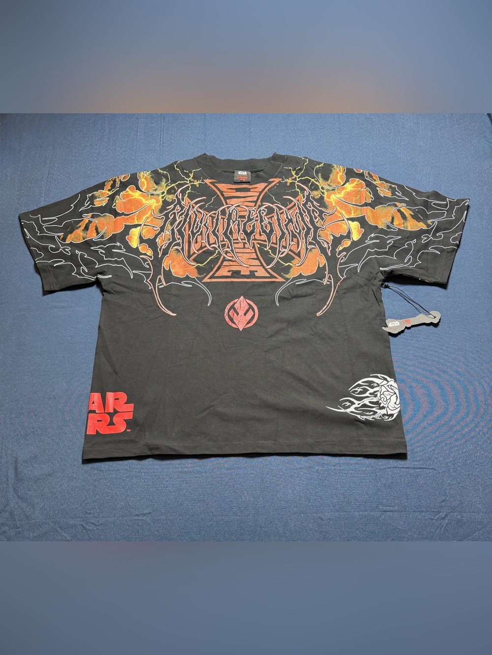 Civil Regime 100% Cotton Large NWT Star Wars Wyyrlok's Darkside Graphic T-Shirt